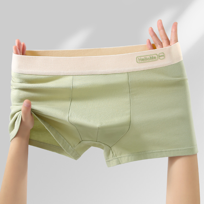 Boxer Brief Pack Cotton - L-4XL Breathable Cotton Men Boxer Briefs