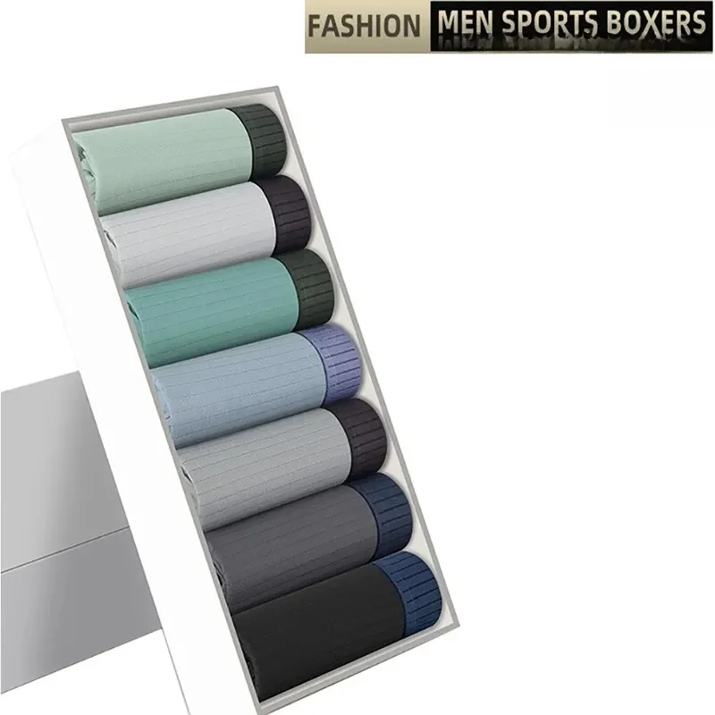 Boxer Brief Pack Cotton - Men's Cotton Panties Underwears Boxers Men