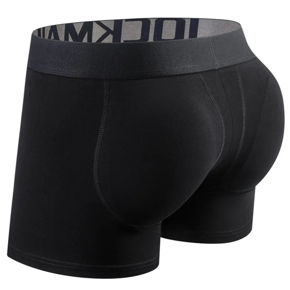 Boxer Brief Pack Cotton - Men Comfortable Cotton Butt Lifter Boxers