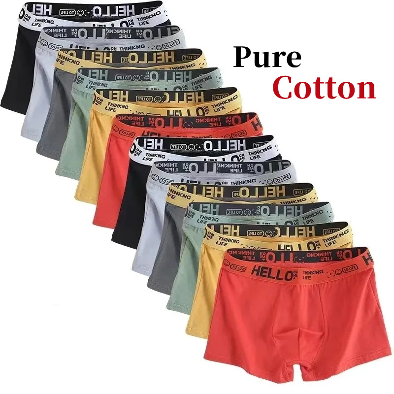 10Pieces/ Men's Underwear Men  - Boxer Brief Pack Cotton recension och pris