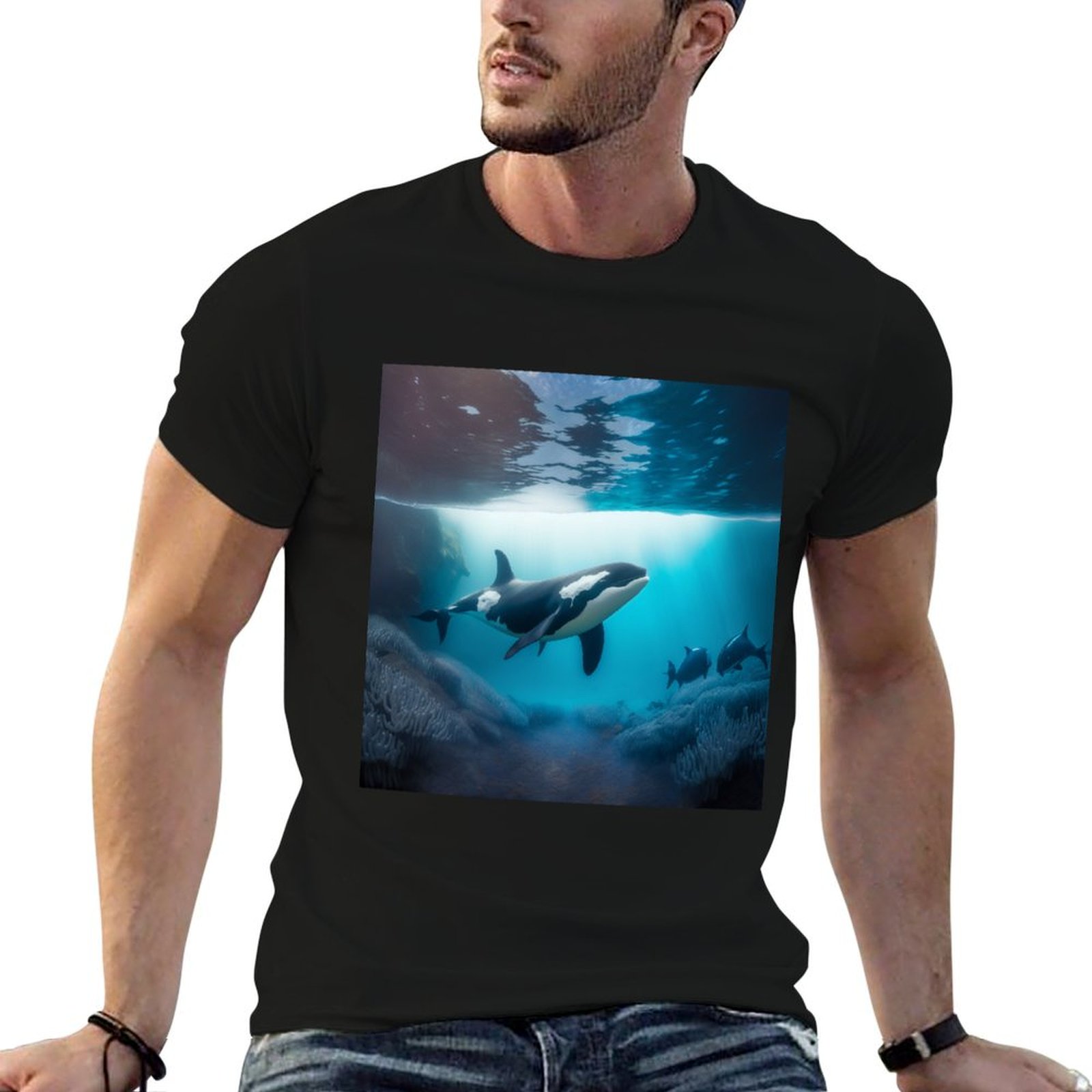 Under Sea Orca T-Shirt Minimal - Undershirt Crew Neck recension och pris