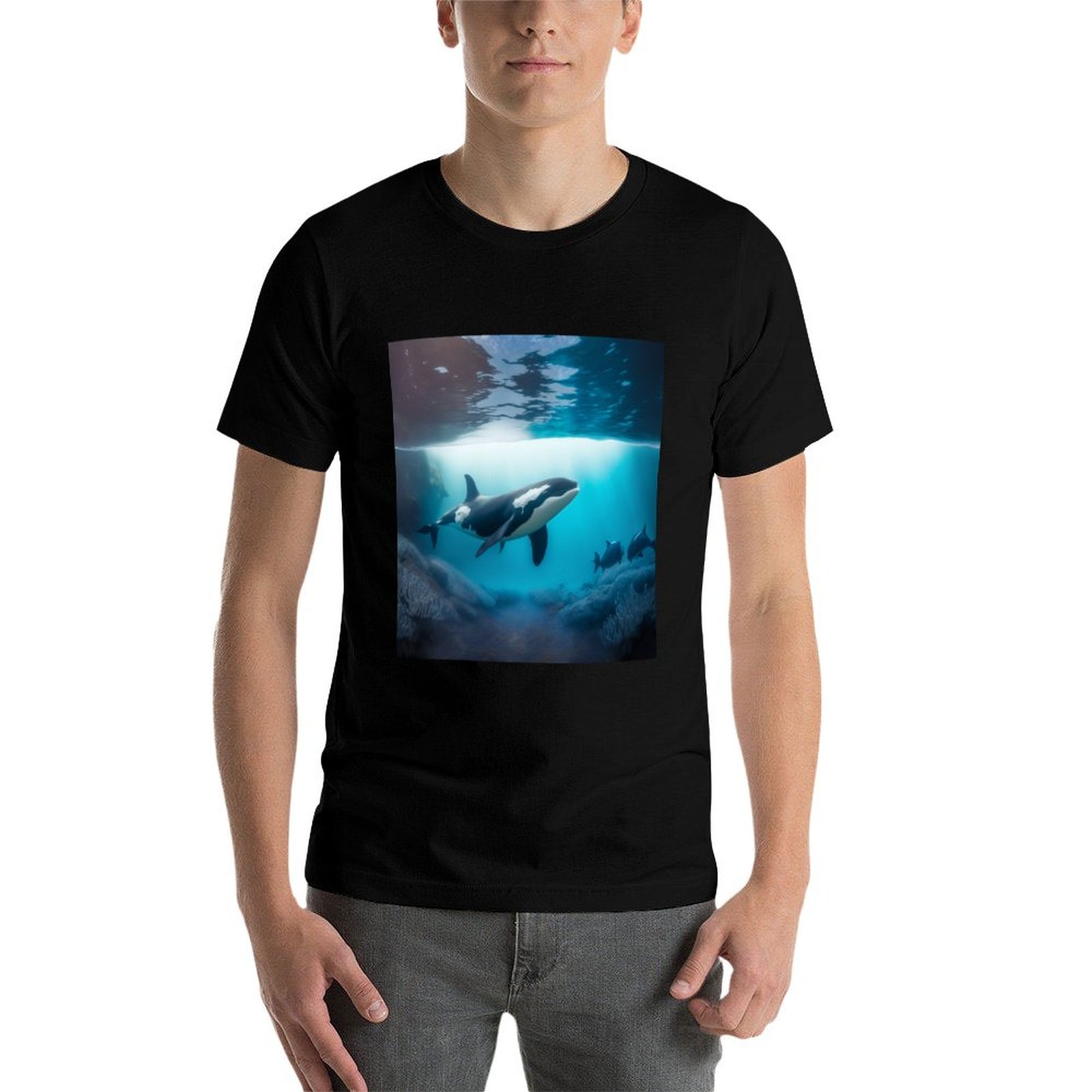 Under Sea Orca T-Shirt Minimal - Undershirt Crew Neck recension och pris