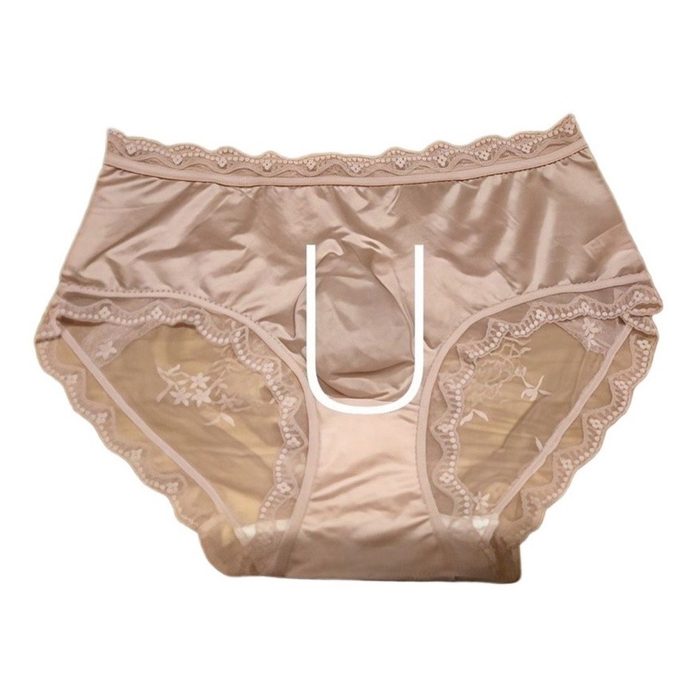 Men Satin Lace Seamless Ice Si - Pouch Boxer Pouch recension och pris