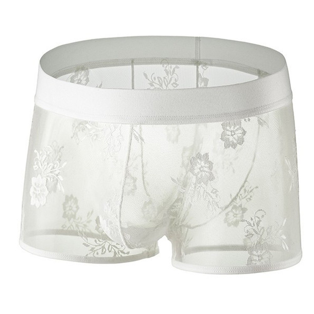 Men's Floral Lace Boxer Shorts - Pouch Boxer Pouch recension och pris