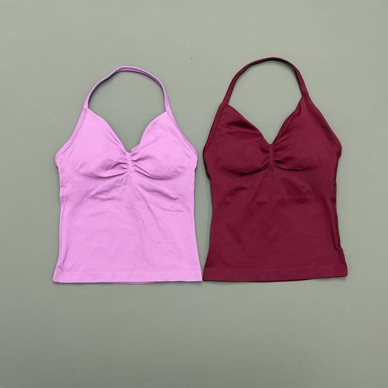 Gym Women Sports Tank Top Seam - Suspender Tank Top recension och pris