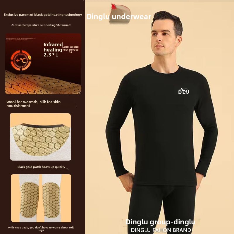 Deer Black Gold Graphene Self- - Thermal Long John recension och pris