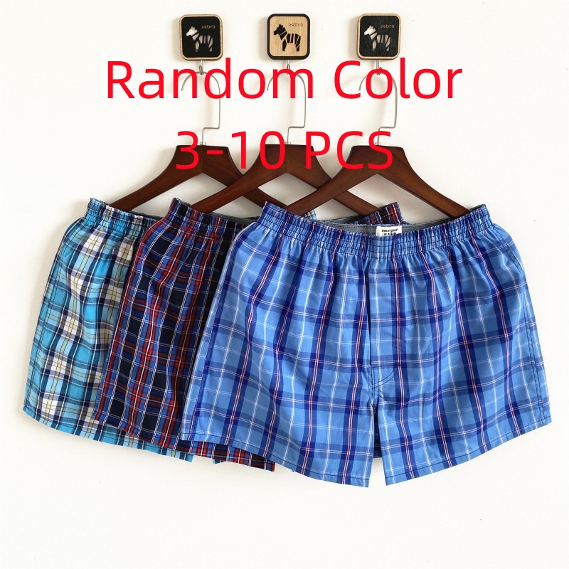 3-10PCS Men's Underwear Boxers - Boxer Brief Pack Cotton recension och pris
