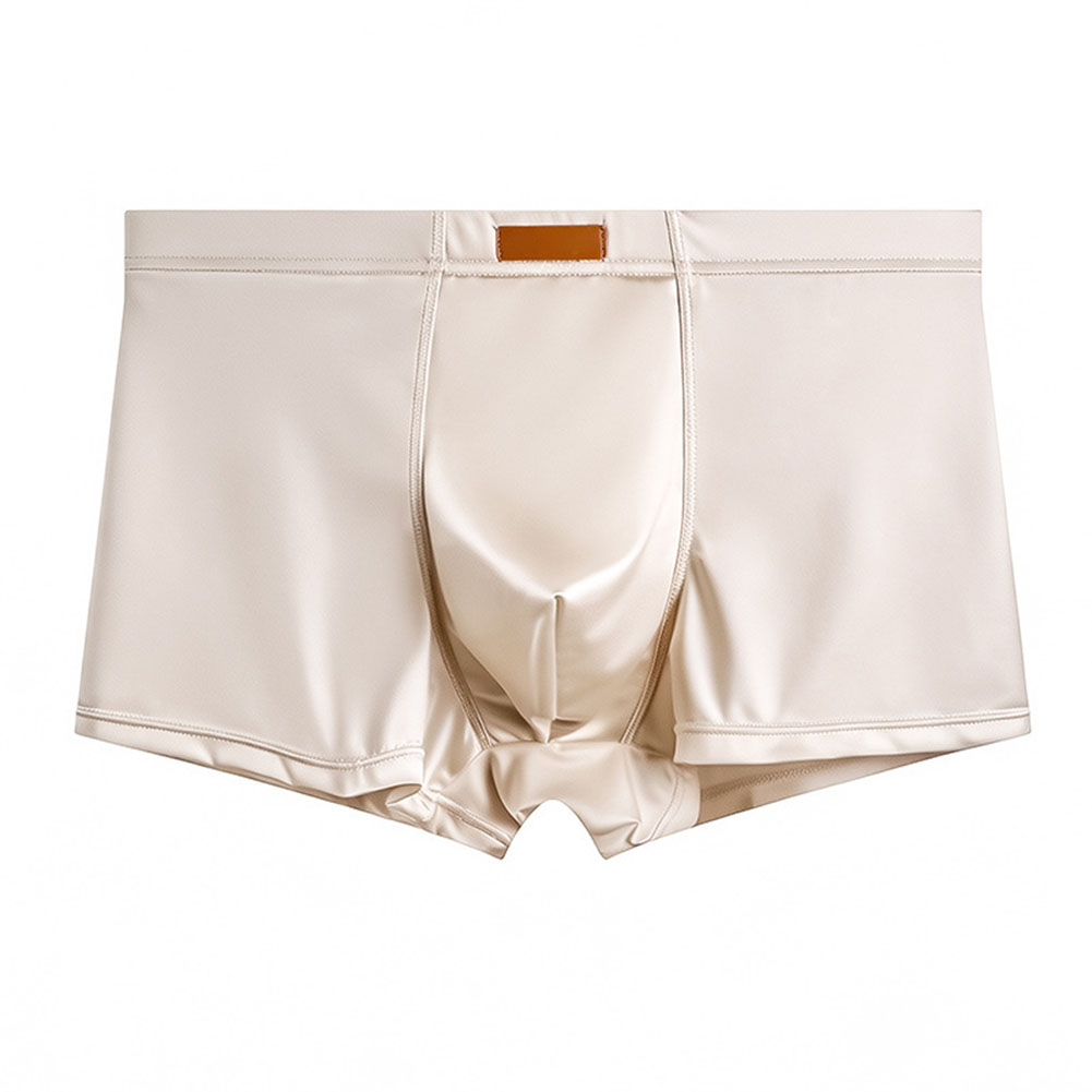 Men Ice Silk Satin-like Boxer  - Pouch Boxer Pouch recension och pris