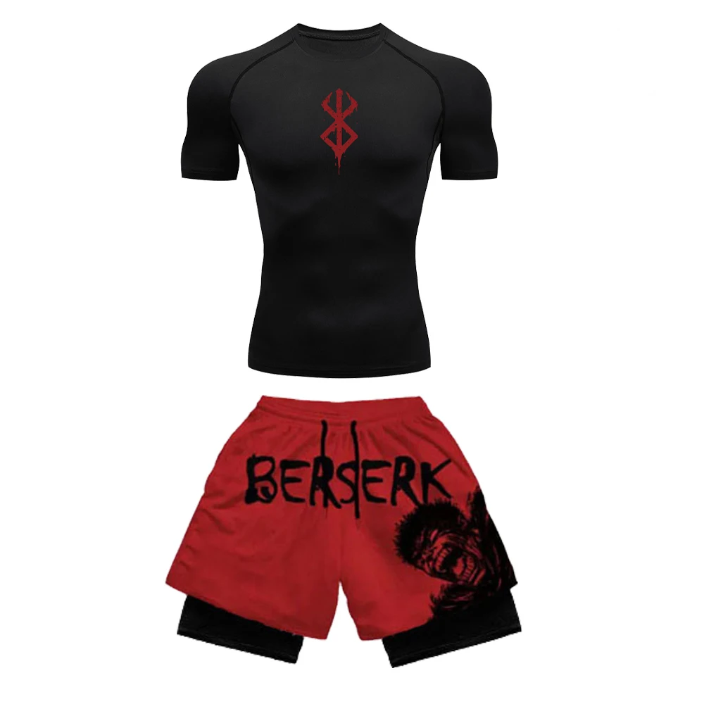 Anime 3D Printed Men's Compres - Compression Shorts Athletes recension och pris