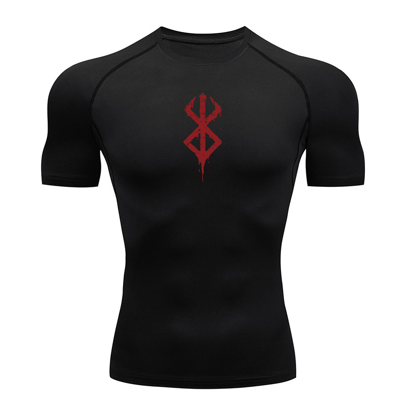 Men's Print Compression Shirts - Base Layer Top recension och pris