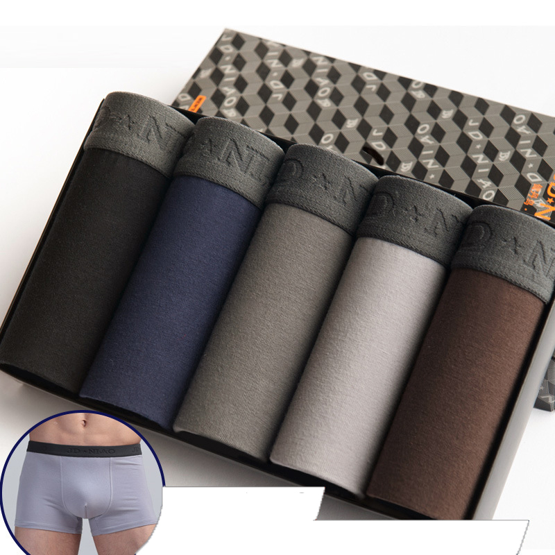 5Pcs/lot Men Underwear Cotton  - Boxer Brief Pack Cotton recension och pris