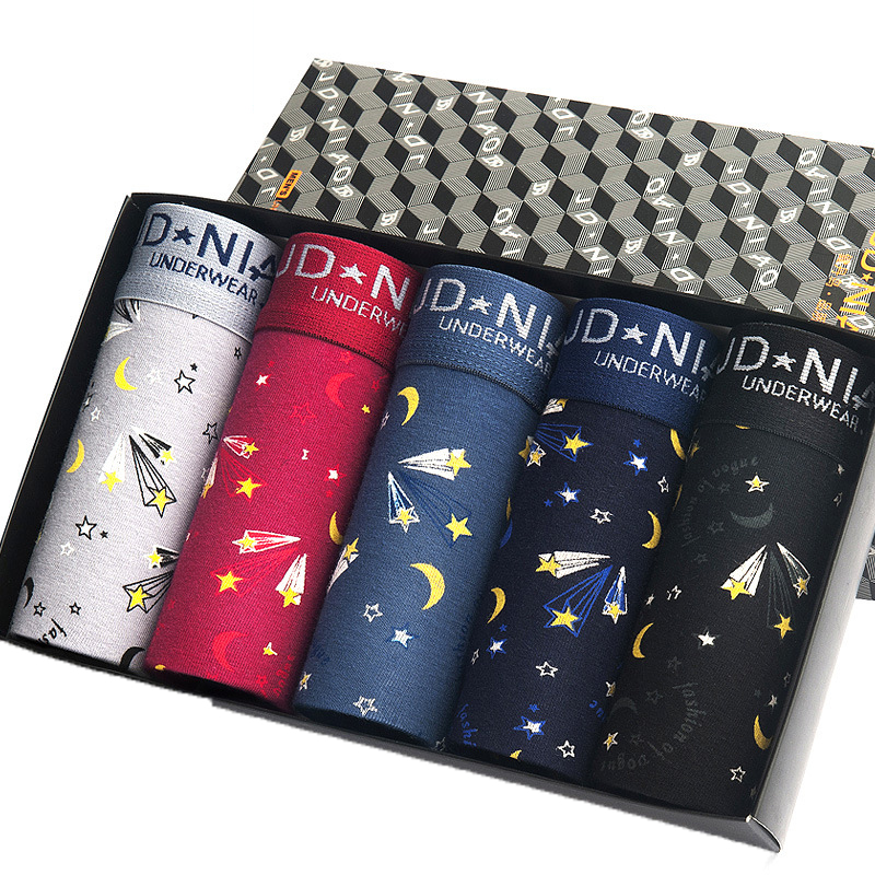 5Pcs/lot Men Underwear Cotton  - Boxer Brief Pack Cotton recension och pris