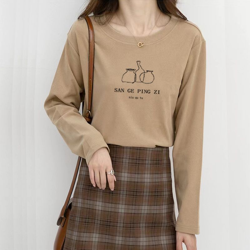 Women Korean Style Crew Neck B - Undershirt Crew Neck recension och pris